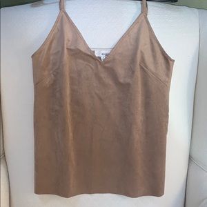 Aritzia Wilfred Free - Suede Tank Top